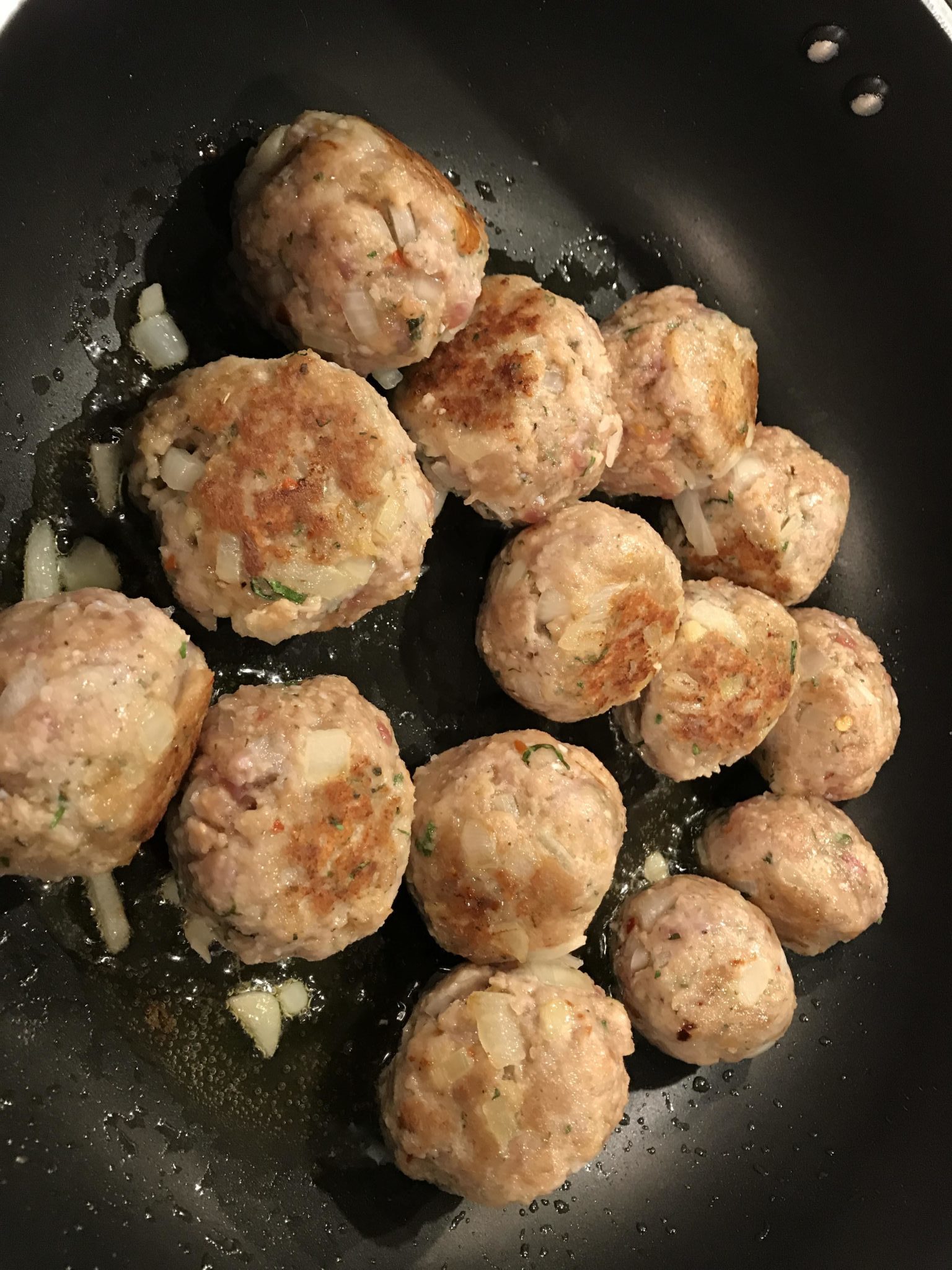 homemade meatballs