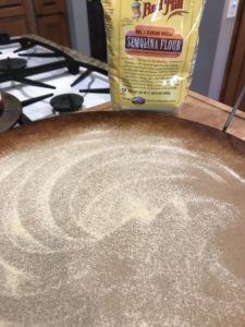 semolina flour for homemade pizza dough