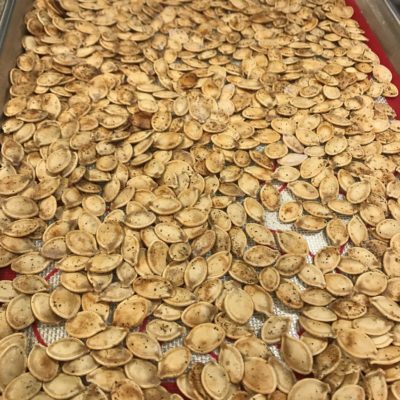 roasted pumpkin seeds