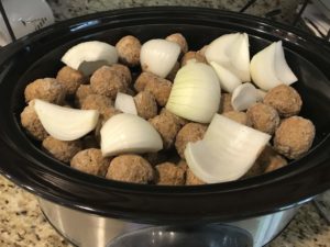 Sweet and Sour meatballs | Appetizer | Snack | Crockpot