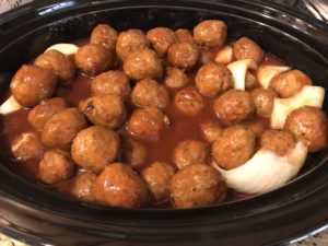 Sweet and Sour meatballs | Appetizer | Snack | Crockpot