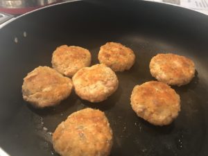 Salmon Cakes / sides / entree / appetizer