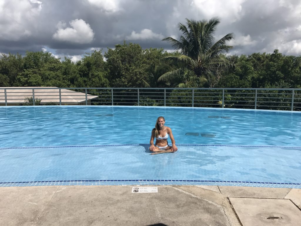 Moon Palace pool Cancun