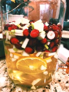 Holiday Sangria | White Sangria