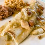 Quick and easy chicken cheese enchiladas