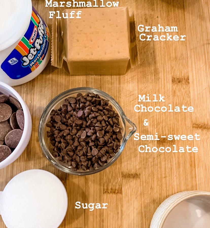 S'mores Crème Brülée Ingredients