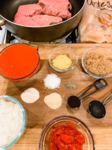 Sloppy Joes Ingredients