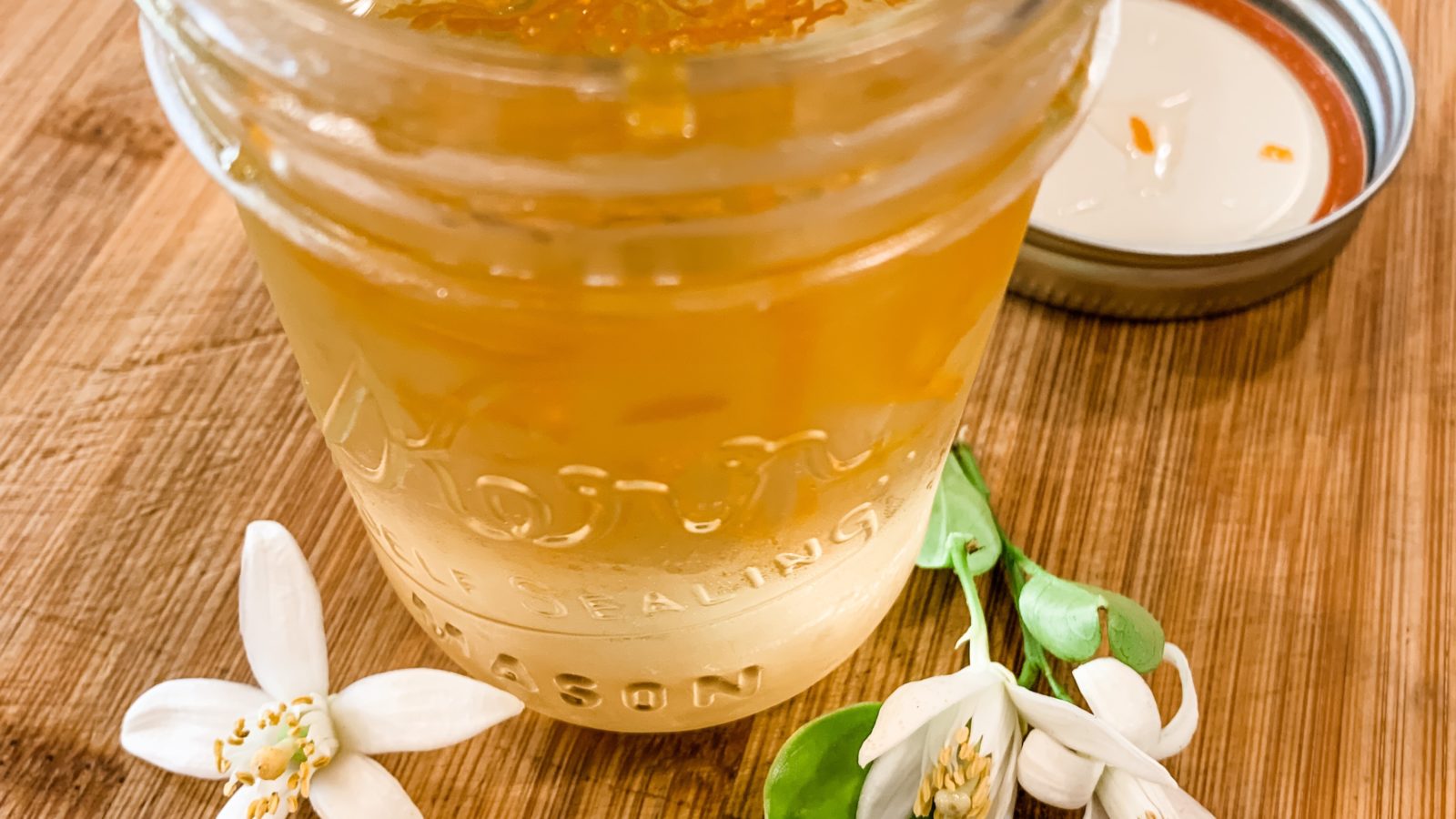 Orange Blossom Simple Syrup