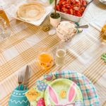 Easter Brunch table setting