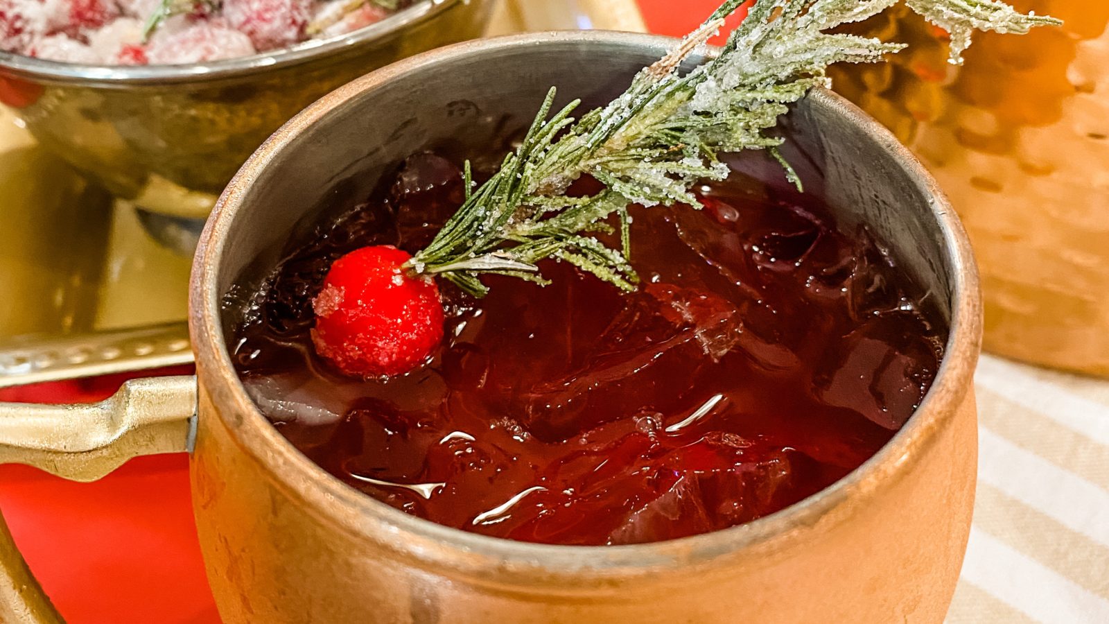 Cranberry Mule