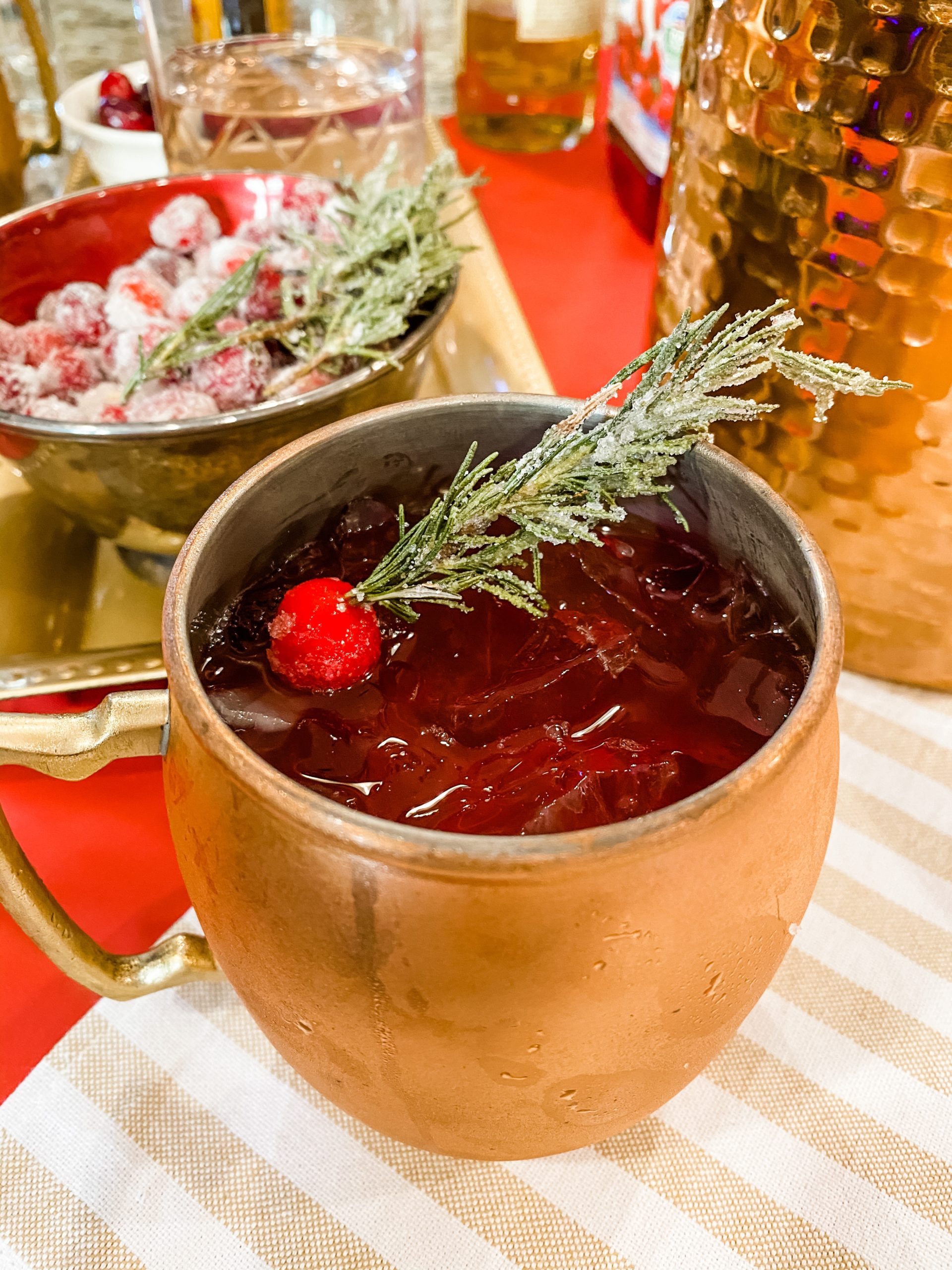 Cranberry Mule