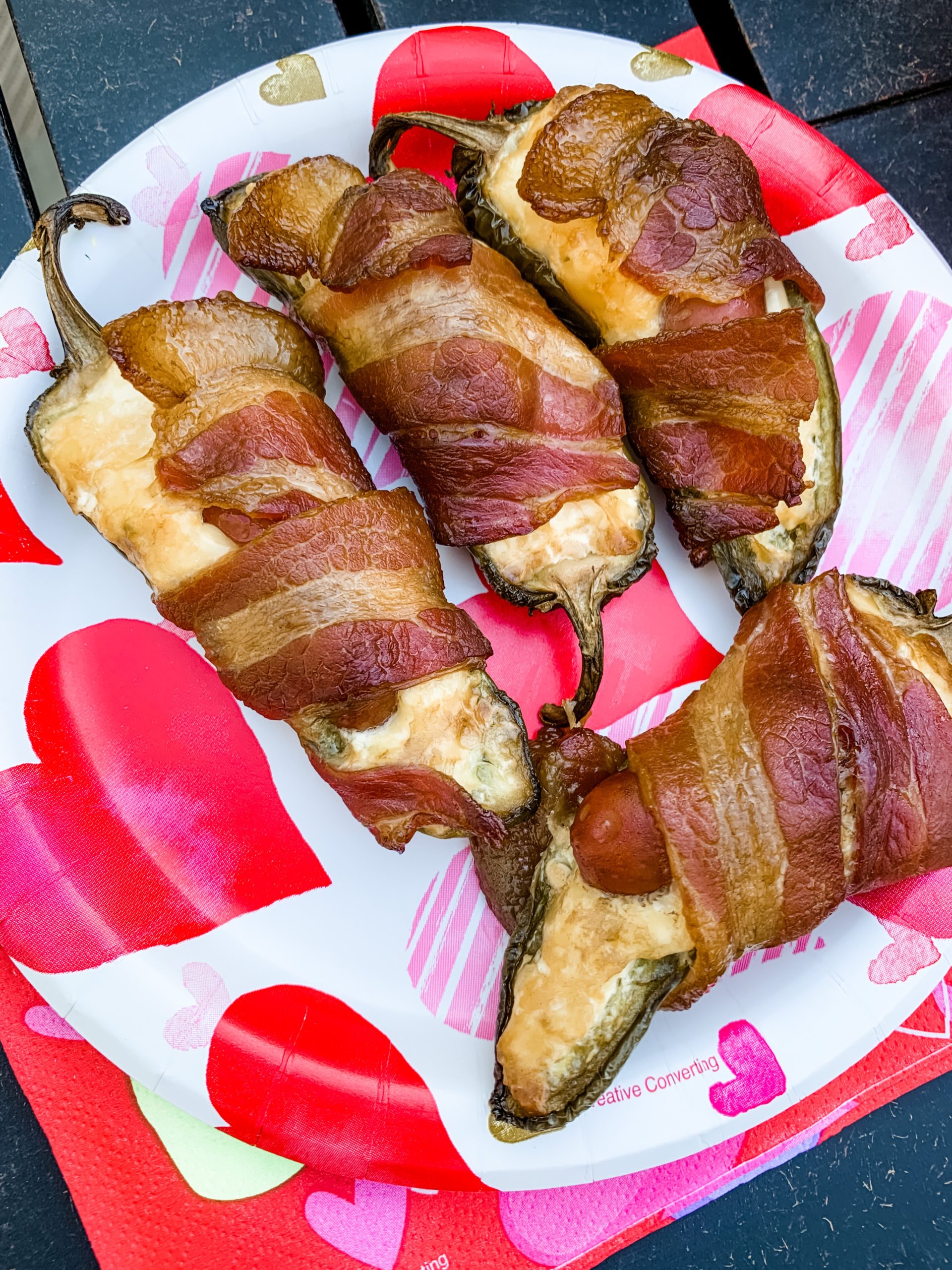 Bacon Wrapped Jalapeño Poppers