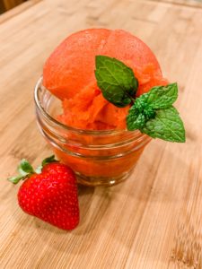 Strawberry Sorbet