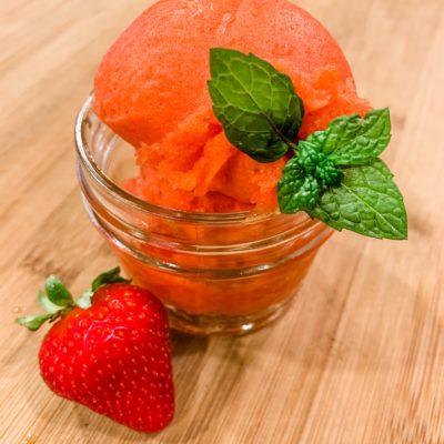 Strawberry Sorbet