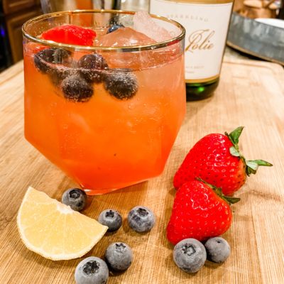 prosecco cocktailProsecco Cocktail | Lemon and Berries