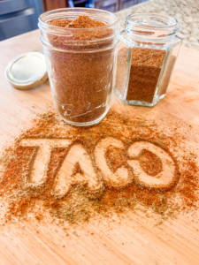 Homemade taco seasoning