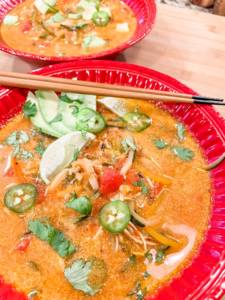 Thai Chicken Zoodle Soup