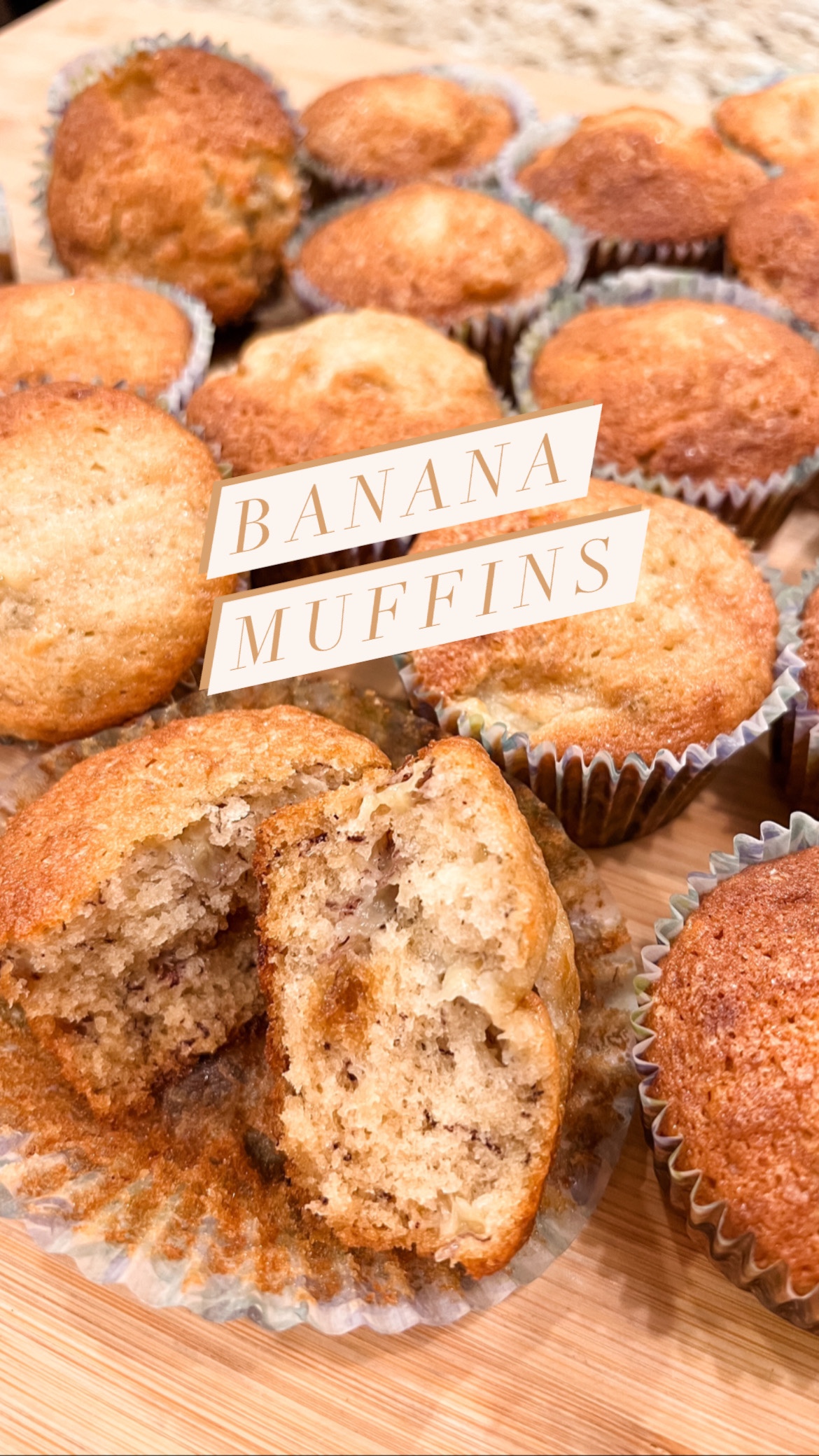 Banana Bread Banana muffins