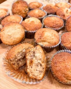 banana muffins