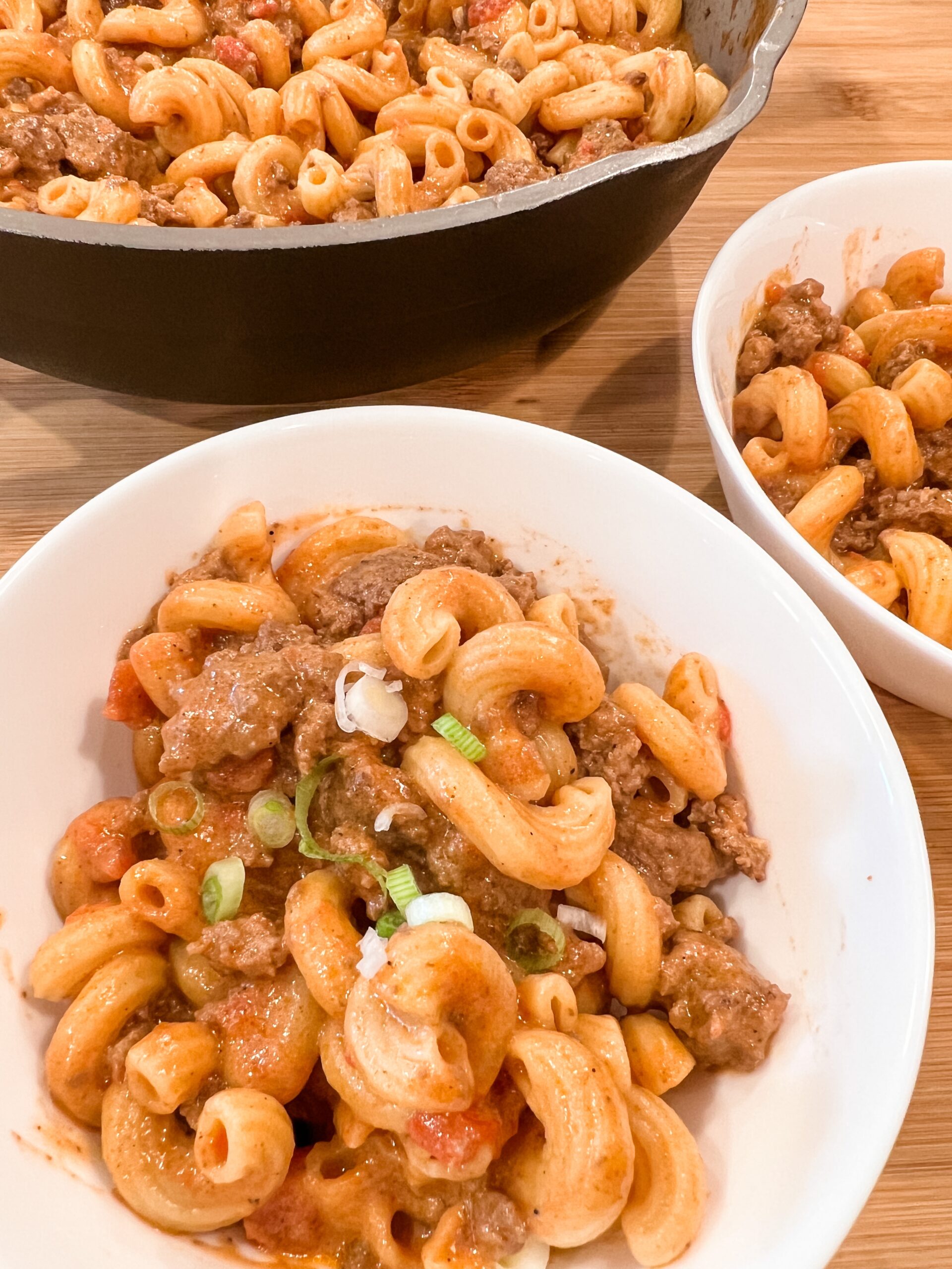 Creamy Beefy Southwest Pasta