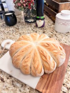 Homemade bread