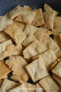 Sourdough Crackers