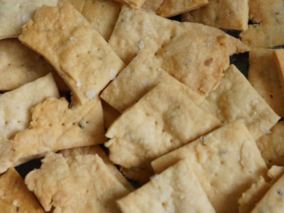 Sourdough Crackers