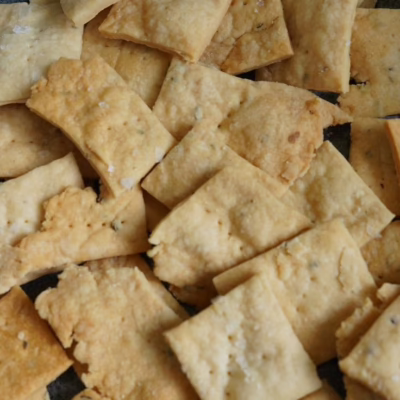 Sourdough Crackers